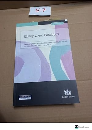 Elderly Client Handbook 3rd Ed By Caroline Bielanska And R Ashton