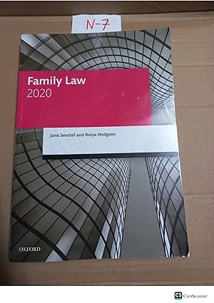 Family Law 2020 By Sendall By Hodgson