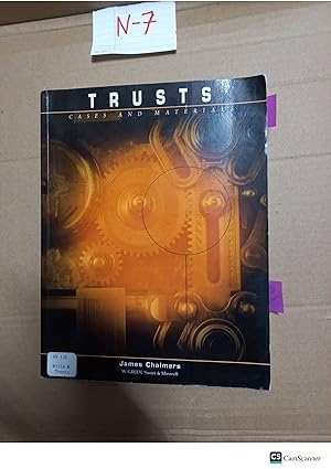 Trusts Cases And Materials By James Chalmers