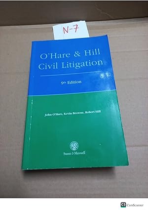 O'Hare And Hill Civil Litigation 9th Ed