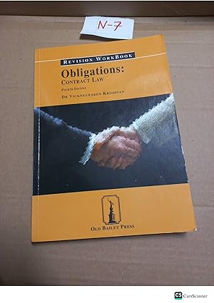Obligations: Contract Law 4th Ed By Vickneswaren Krishnan