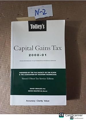 Tolley's Capital Gains Tax 2000-01 By Smailes And Walton