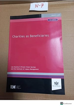 Charities As Beneficiaries 3rd Ed By The Law Society