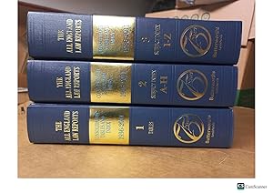 The All England Law Reports Consolidated Tables And Index 1936-2011 A-Z 3 Vols Complete Set