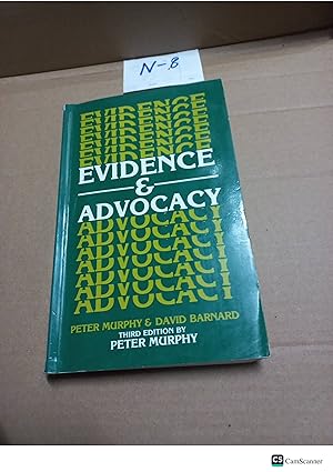Evidence And Advocacy 3rd Ed By Peter Murphy