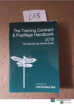 The Training Contract And Pupillage Handbook 2018 The Essential Law Career Guide