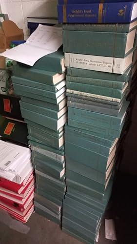 Knights Local Government Reports, Orders, Statutes Knights Local Government Reports 1976-1996,Knights Local Government Orders 1979-1996, Knights Local Government Statutes 1976-1995 Complete Sets