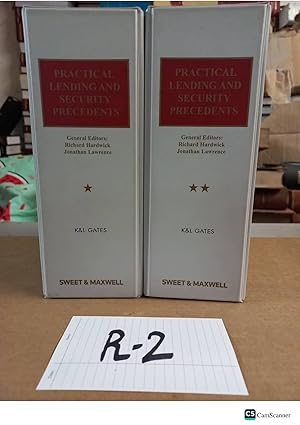 Practical Lending and Security Precedents by Richard Hardwick and Lawrence looseleaf complete set of 2 Volumes