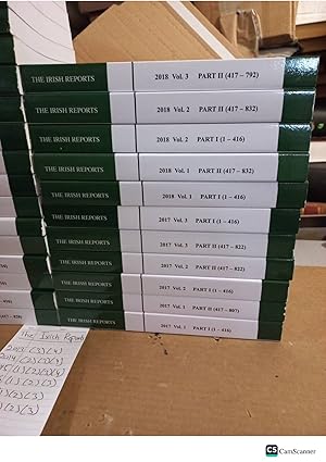 The Irish Reports 2013 to 2018 multiple parts