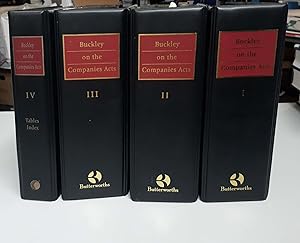 Buckley on the Companies Act looseleaf full set of 4 volumes