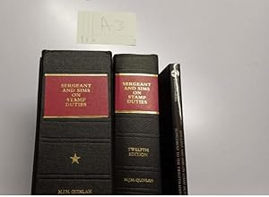 Sergeant and Sims on Stamp Taxes 12th Ed Full Set