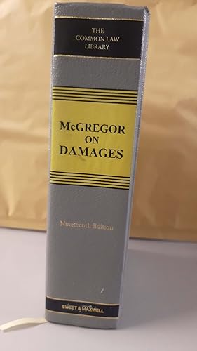 McGregor on Damages 19th ed by Harvey McGregor