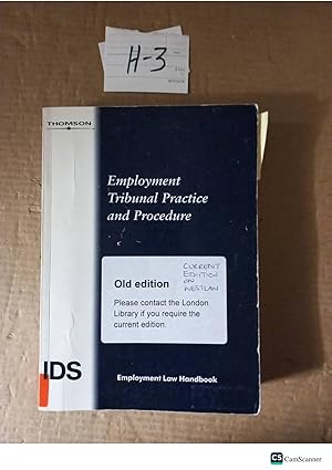 IDS Employment Tribunal Practice And Procedure Employment Law Handbook
