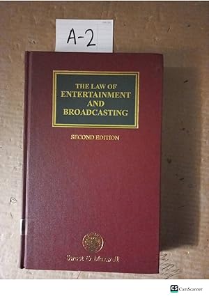 The Law Of Entertainment And Broadcasting 2nd Ed