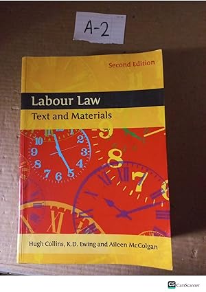 Labour Law Text And Materials 2nd Ed By Collins And Ewing