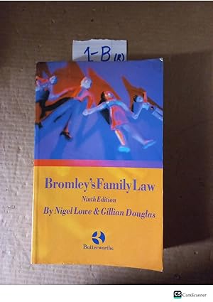 Bromley's Family Law 9th Ed By Lowe And Douglas