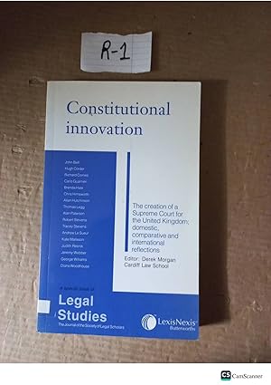 Constitutional Innovation By Derek Morgan