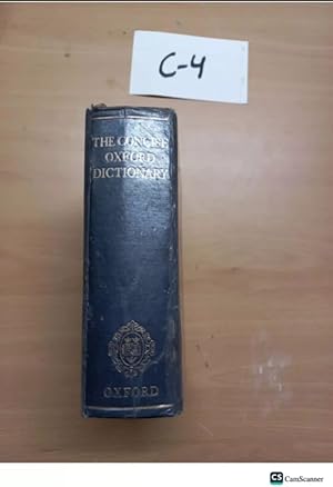 The Concise Oxford Dictionary 1951 Very Good Condition