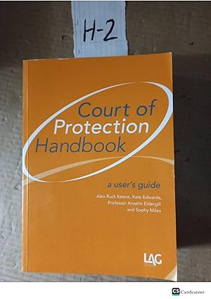 Court Of Protection Handbook By Keene And Edwards