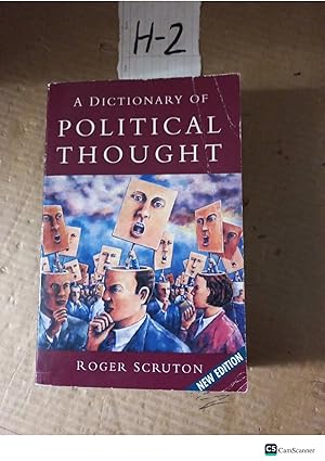 A Dictionary Of Political Thought By Roger Scruton