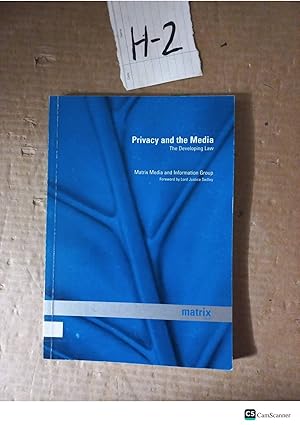 Privacy And The Media The Developing Law