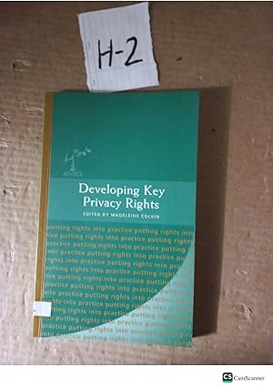 Developing Key Privacy Rights By Madeleine Colvin