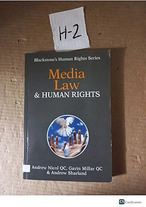 Media Law And Human Rights By Nicol And Millar