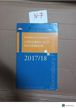 Hershman And McFarlane Children Act Handbook 2017/18
