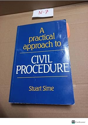 A Practical Approach To Civil Procedure By Stuart Sime