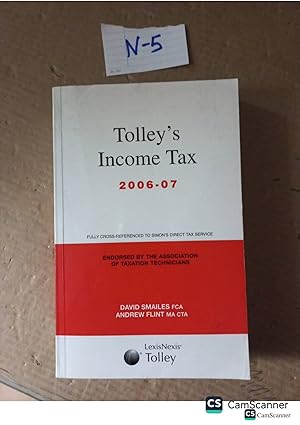 Tolley's Income Tax 2006-07 By Smailes And Flint