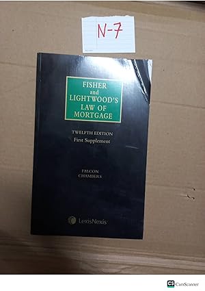 Fisher And Lightwood's Law Of Mortgage 1st Supplement To 12th Ed