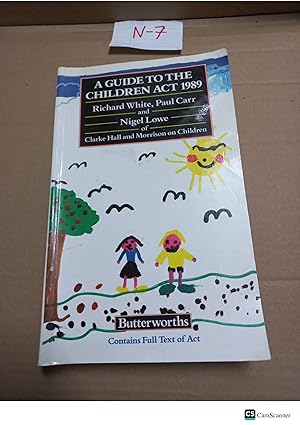 A Guide To The Children Act 1989 By White And Carr