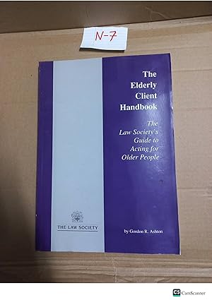 The Elderly Client Handbook By Gordon R Ashton