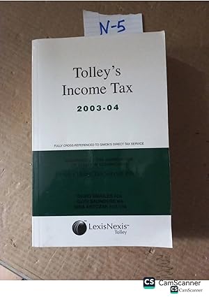 Tolley's Income Tax 2003-04 By Saunders And Smailes