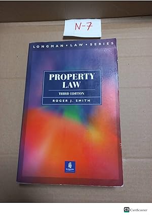 Property Law 3rd Ed By Roger J Smith