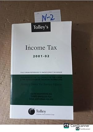 Tolley's Income Tax 2001-02 By Saunders And Smailes