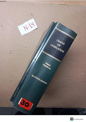 Craies On Legislation 11th Ed With Supplement By Daniel Greenberg