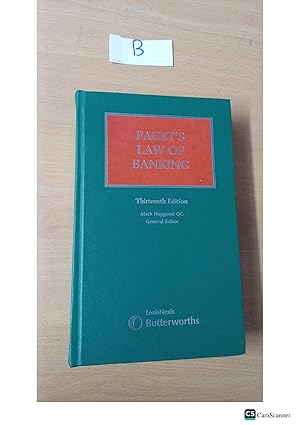 Paget's Law of Banking thirteenth edition by Mark Hapgood