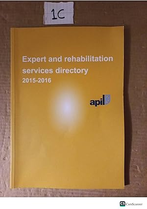 Expert And Rehabilitation Services Directory 2015-2016