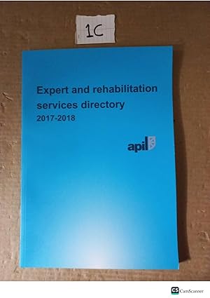 Expert And Rehabilitation Services Directory 2017-2018