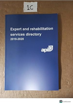 Expert And Rehabilitation Services Directory 2019-2020