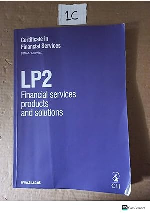LP2 Financial Services Products And Solutions 2016-17