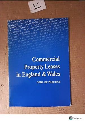 Commercial Property Leases In England And Wales Code Of Practice