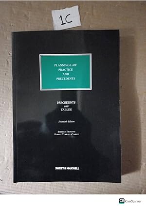 Planning Law Practice And Precedents 20th Ed By Tromans And Turrall-Clarke