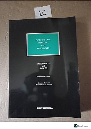 Planning Law Practice And Precedents 22nd Ed By Tromans And Turrall-Clarke