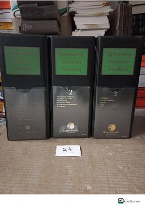 Butterworths Civil Court Precedents Looseleaf 3 Vols Updated Till 2013