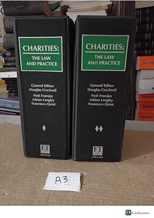Charities: The Law And Practice Looseleaf 2 Vols By Cracknell And Framjee