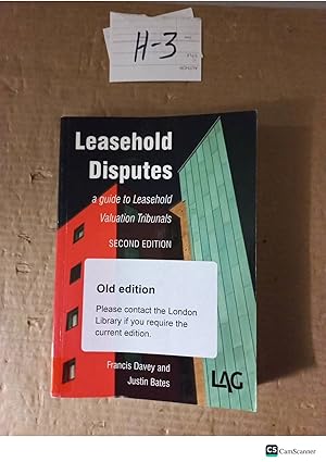 Leasehold Disputes 2nd Ed By Francis Davey And Bates