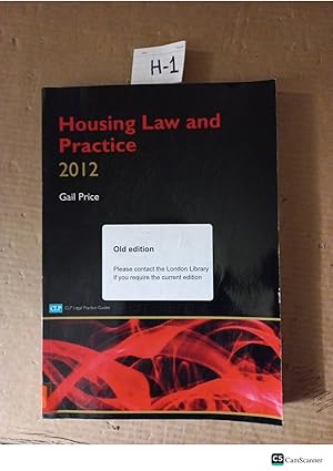 Housing Law And Practice 2012 By Gail Price