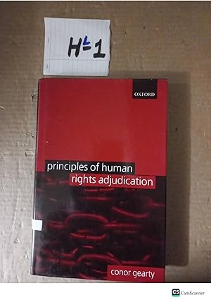 Principles Of Human Rights Adjudication By Conor Gearty
